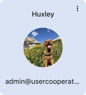 Profile: Huxley, admin@usercooperative.com
